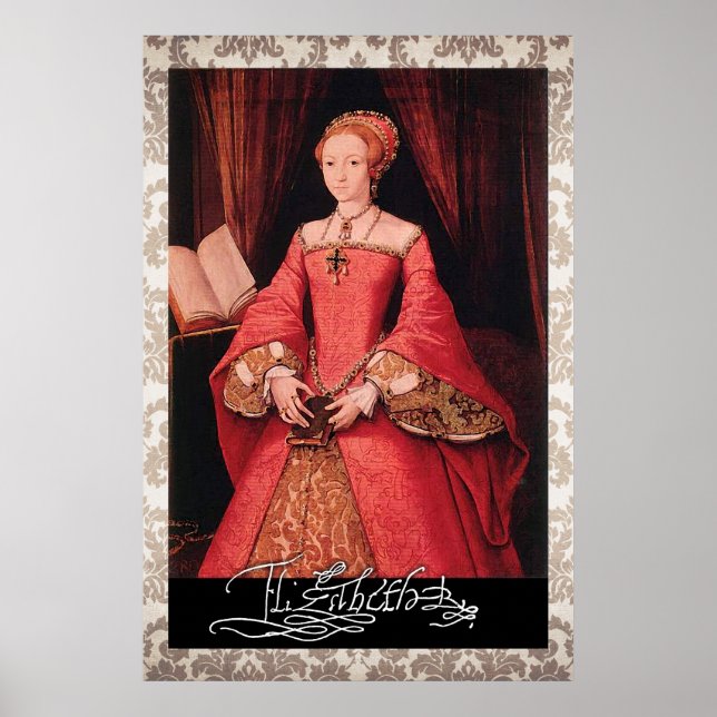 Póster Isabel I como Princesa (Frente)