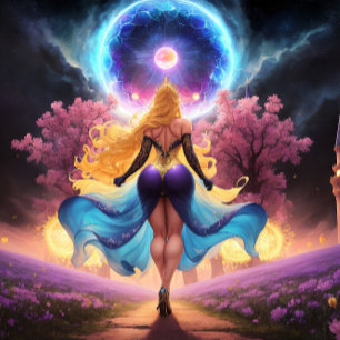 Póster Isabella - La curadora cerca de la mezquita