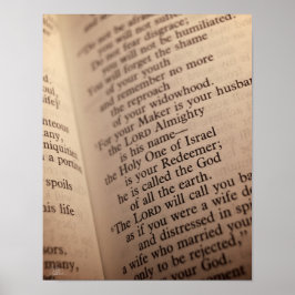 Póster Isaiah 54:5 [Imprimir]