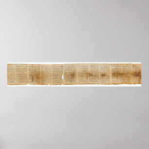 Póster Isaiah Scroll