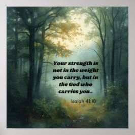 Póster Isaías 41:10