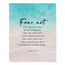 Isaías 41:10 El Miedo No