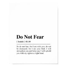 Isaías 41:10 No Tengas Miedo