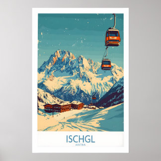 Póster Ischgl Ski Poster 1