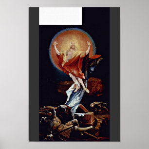 Póster Isenheim Antiguo Altar En El Antonine Isenhe