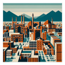 Isfahán - Diseño persa (iraní)