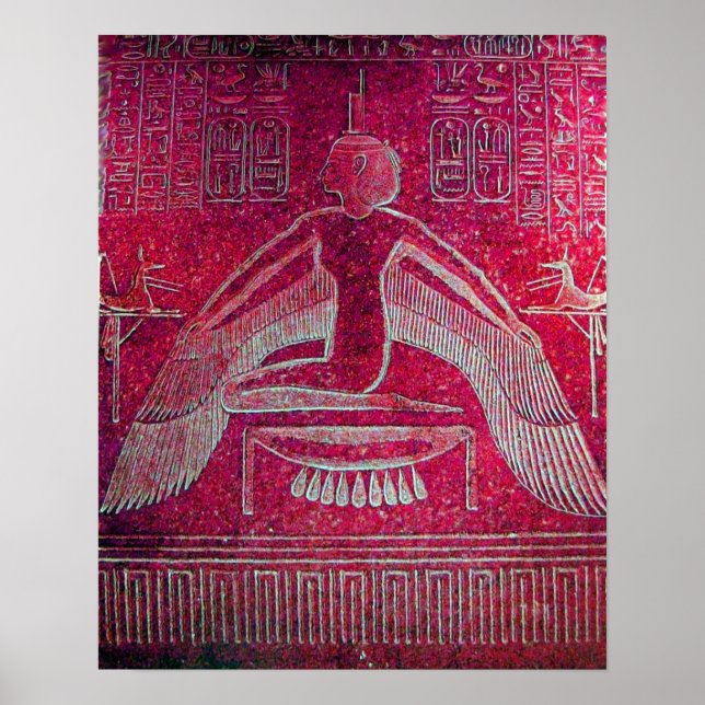 Póster ISIS, rosa blanco fucsia roja (Frente)