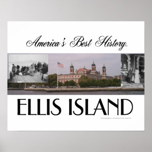 Póster Isla ABH Ellis