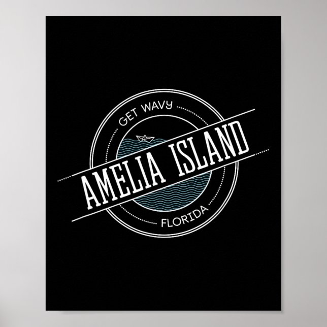 Póster Isla Amelia (Frente)