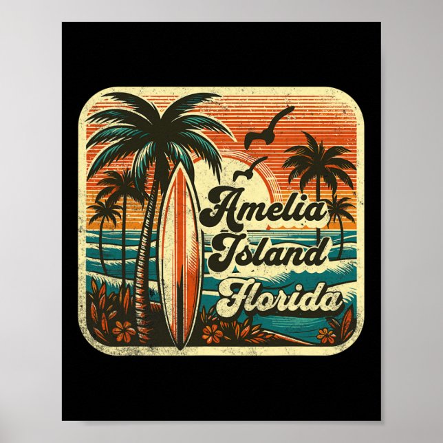 Póster Isla Amelia _2  (Frente)