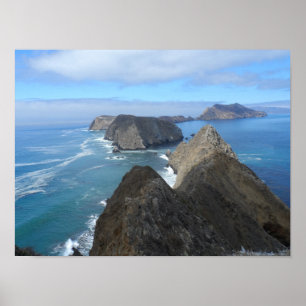 Póster Isla Anacapa - Parque nacional Islas del Canal
