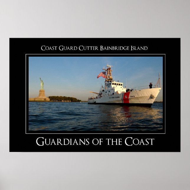 PÓSTER ISLA BAINBRIDGE DE USCGC (Frente)
