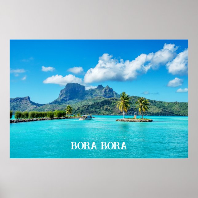 Póster Isla BORA BORA Dream (Frente)