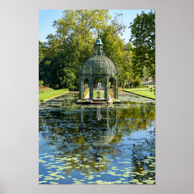 Póster Isla de amor en el castillo de Chantilly (Frente)