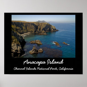 Póster Isla de Anacapa