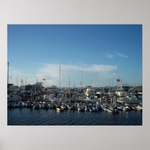 Póster Isla de bloques