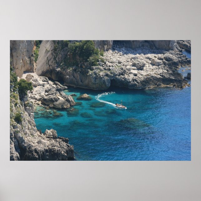 Póster Isla de Capri (Frente)
