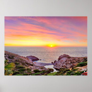 Póster isla de Ikaria, Grecia