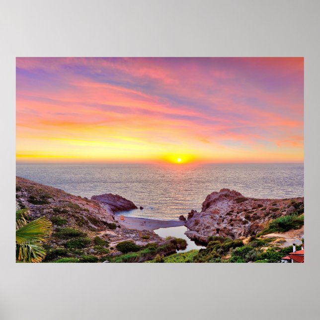Póster isla de Ikaria, Grecia (Frente)