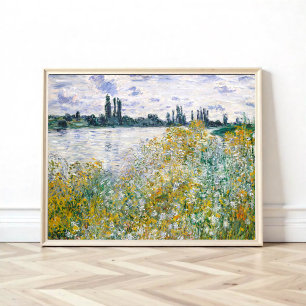 Póster Isla de las Flores cerca de Vétheuil, Monet