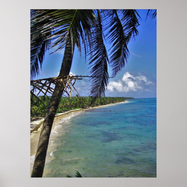 Póster Isla de Little Corn (Frente)