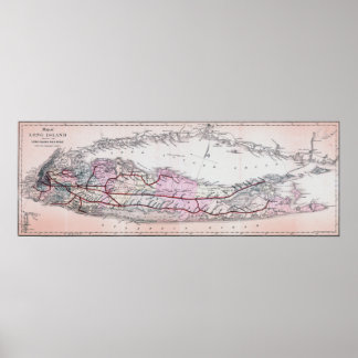 Póster Isla de Long 1882