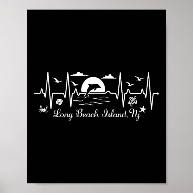 Póster Isla de Long Beach (Frente)