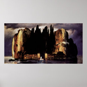 Póster Isla de los muertos por Arnold Bocklin