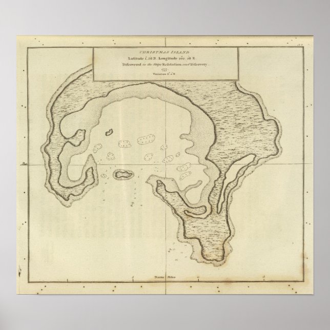 Póster Isla de los navidades (Frente)