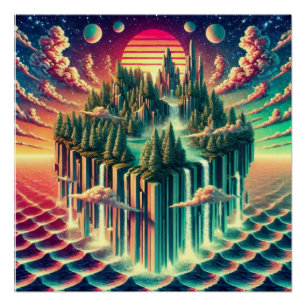 Póster Isla de los Sueños: un viaje metafórico