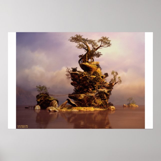 Póster Isla de Oric (Frente)