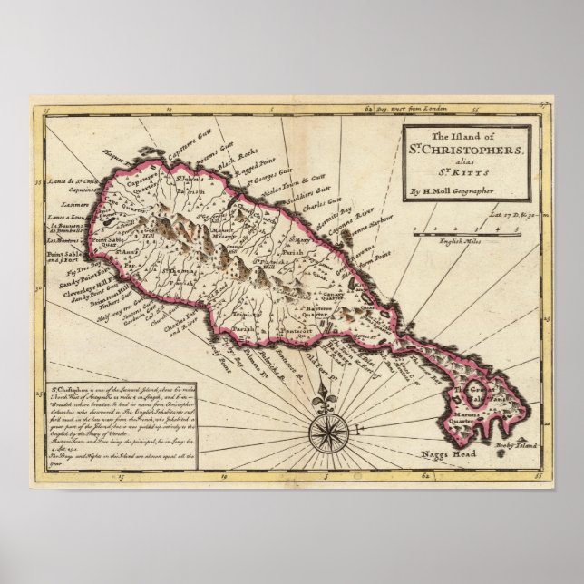 Póster Isla de San Cristóbal (Frente)