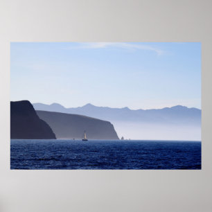 Póster Isla de Santa Cruz