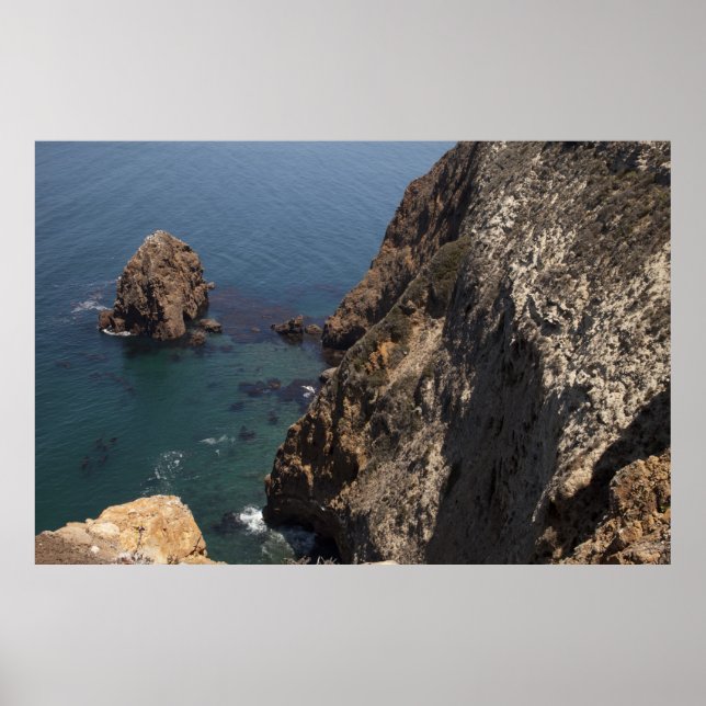 Póster Isla de Santa Cruz 4 (Frente)