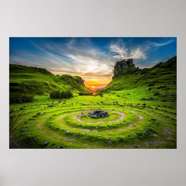 Póster Isla de Skye, Escocia, Reino Unido (Frente)