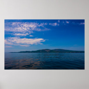 Póster Isla del Desierto del Monte Maine