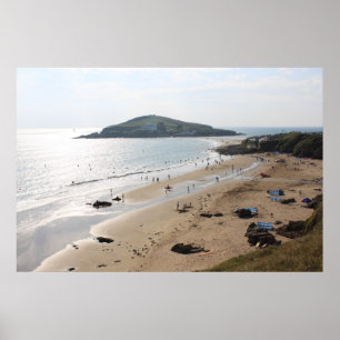 Póster Isla del municipio escocés, Devon