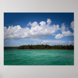 Póster Isla del Océano