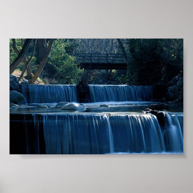 Póster Isla del Parque Lithia, Oregón (Frente)