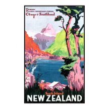 Isla del Sur Nueva Zelanda