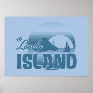 Póster Isla Dookie - Azul