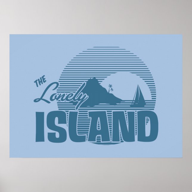 Póster Isla Dookie - Azul (Frente)