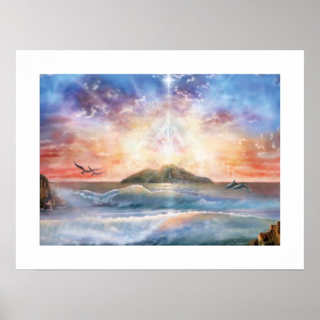 Póster Isla encantada (Frente)