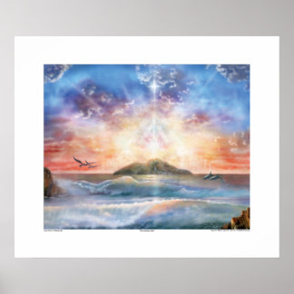 Póster Isla encantada