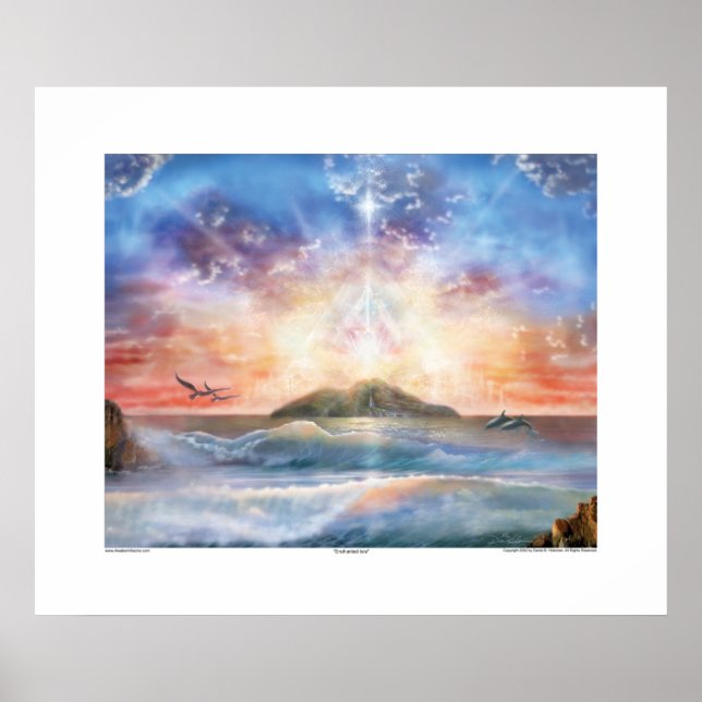 Póster Isla encantada (Frente)