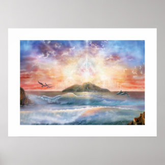 Póster Isla encantada