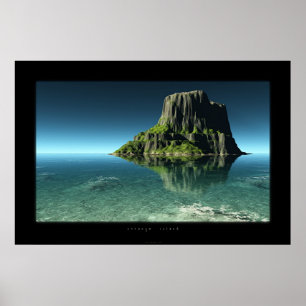 Póster isla extraña