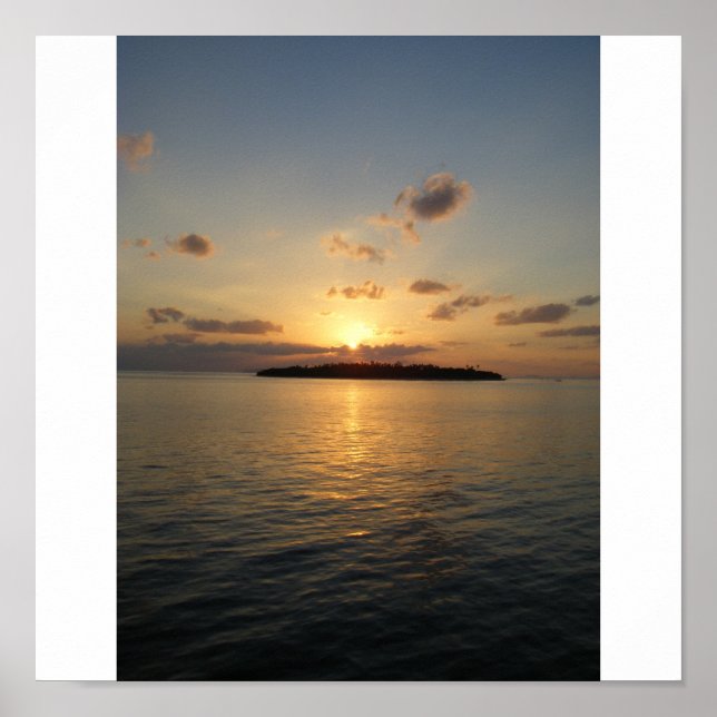 Póster Isla Fiyi (Frente)