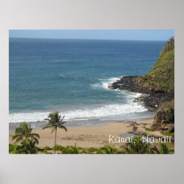 Póster Isla Kauai Hawaii