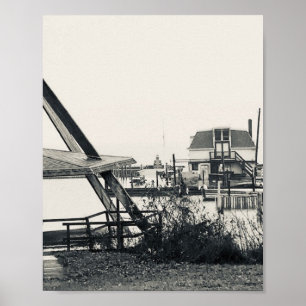 Póster Isla Kelleys en invierno V, Poster de fotografía